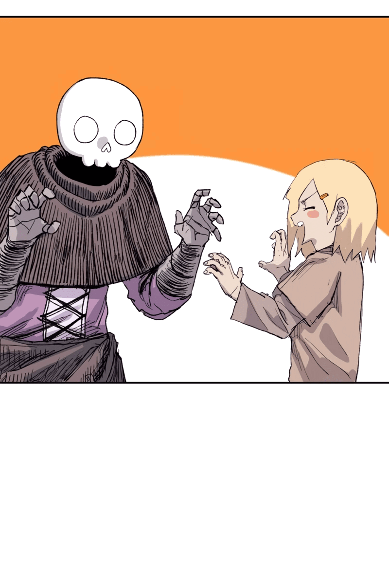 Манга Повесть о скелете-вестнике - Глава 1 Страница 47