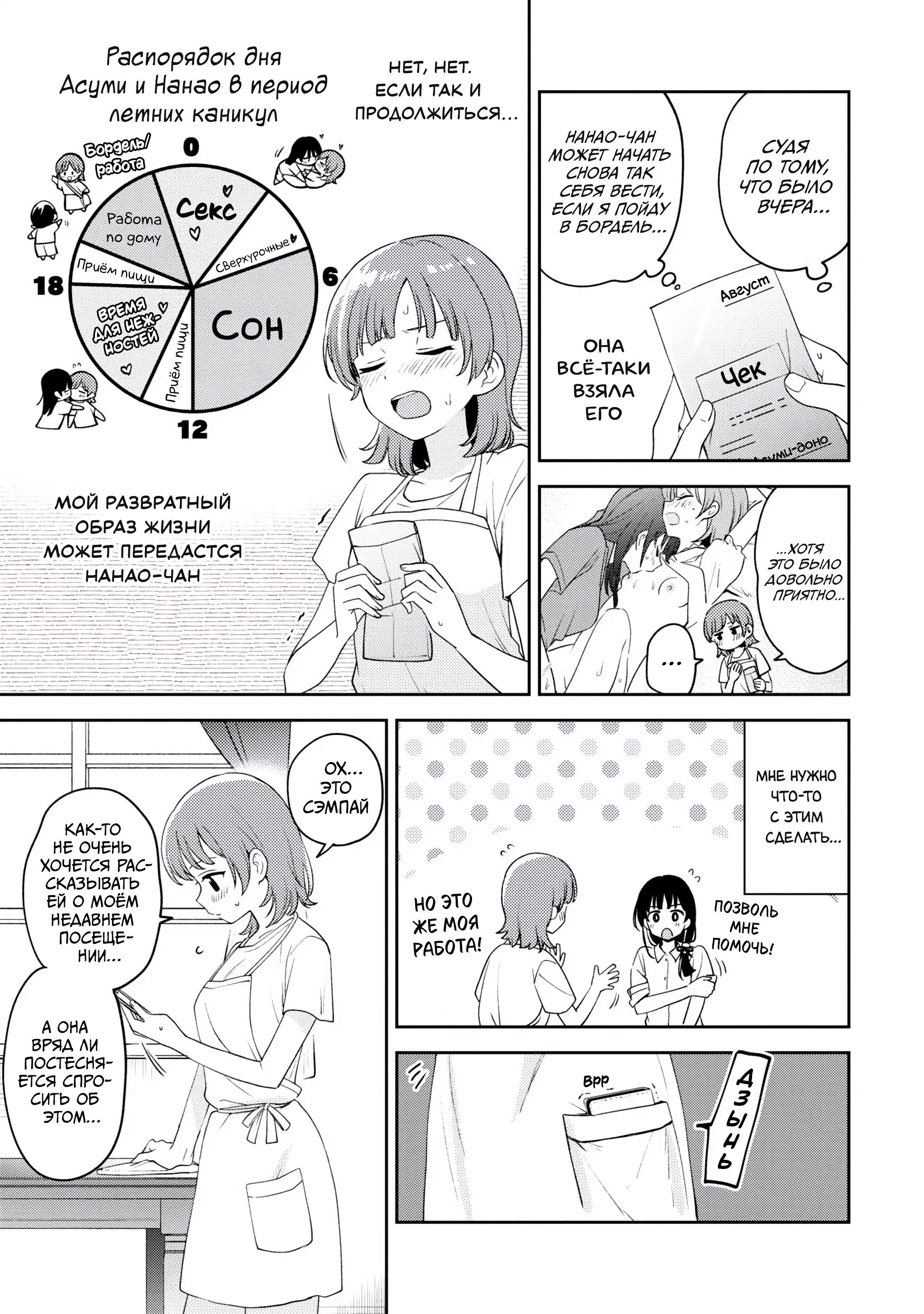 Манга Асуми-чан интересуется лесбийскими штучками - Глава 22 Страница 33