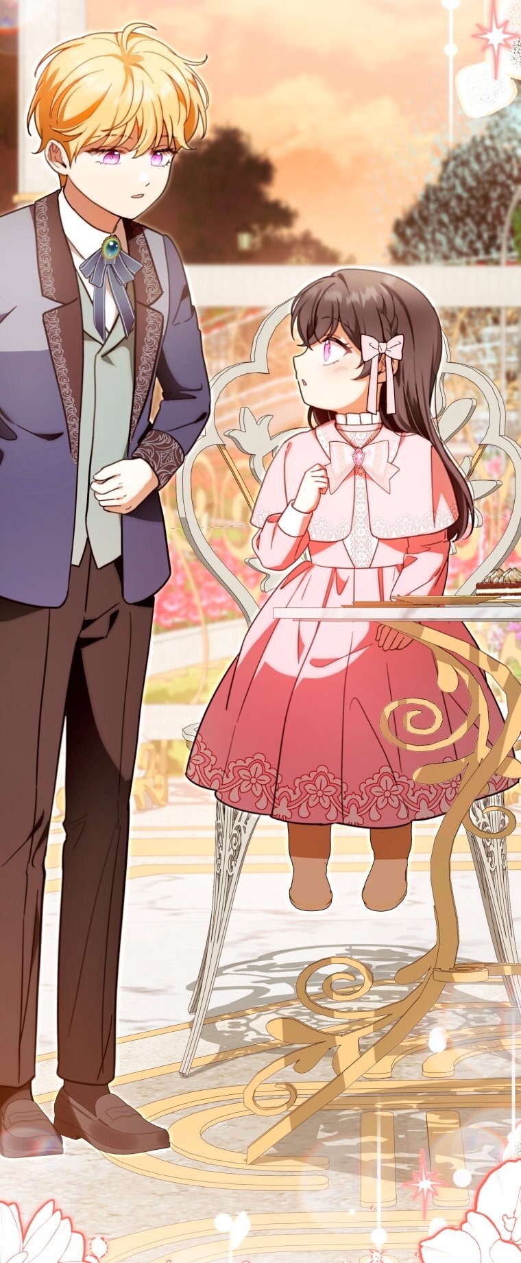 Манга Малышка-дракон спасает род герцога - Глава 43 Страница 57