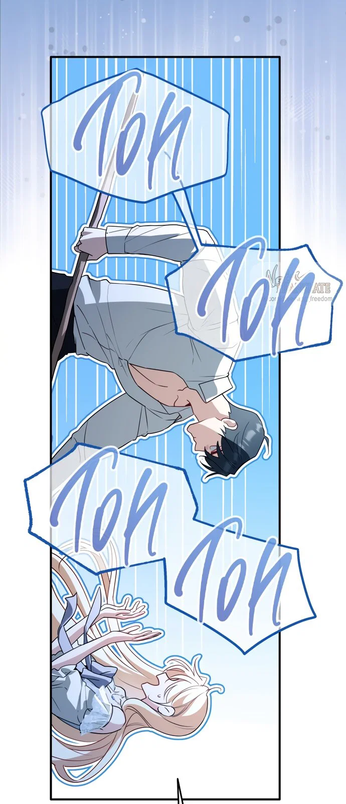 Манга Я застряла с главными героями на необитаемом острове - Глава 25 Страница 9