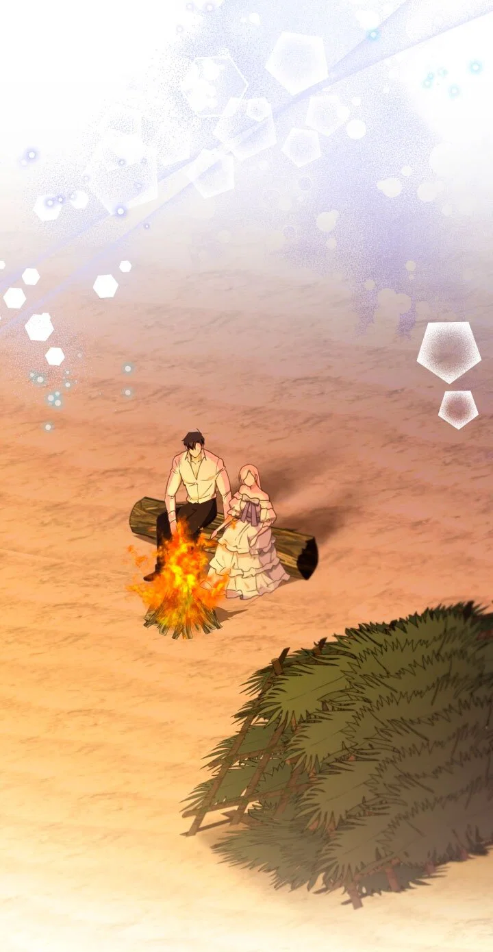 Манга Я застряла с главными героями на необитаемом острове - Глава 6 Страница 47