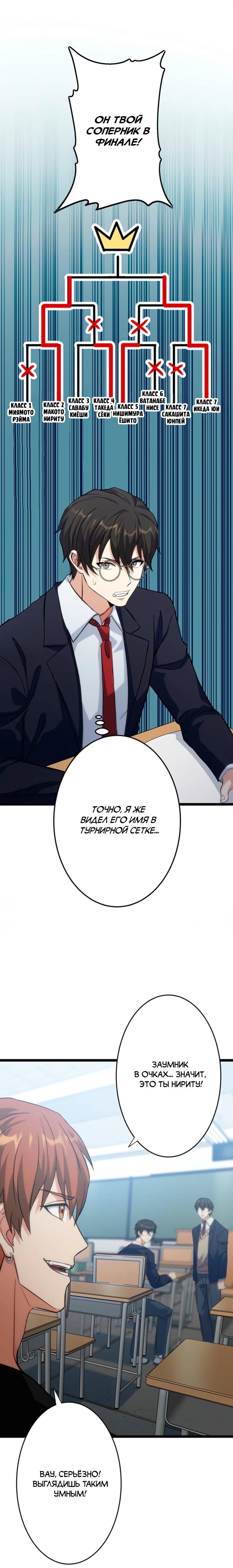 Манга Самый сильный студент-отличник: как простой студент-экзаменатор стал лидером среди хулиганов - Глава 11 Страница 25