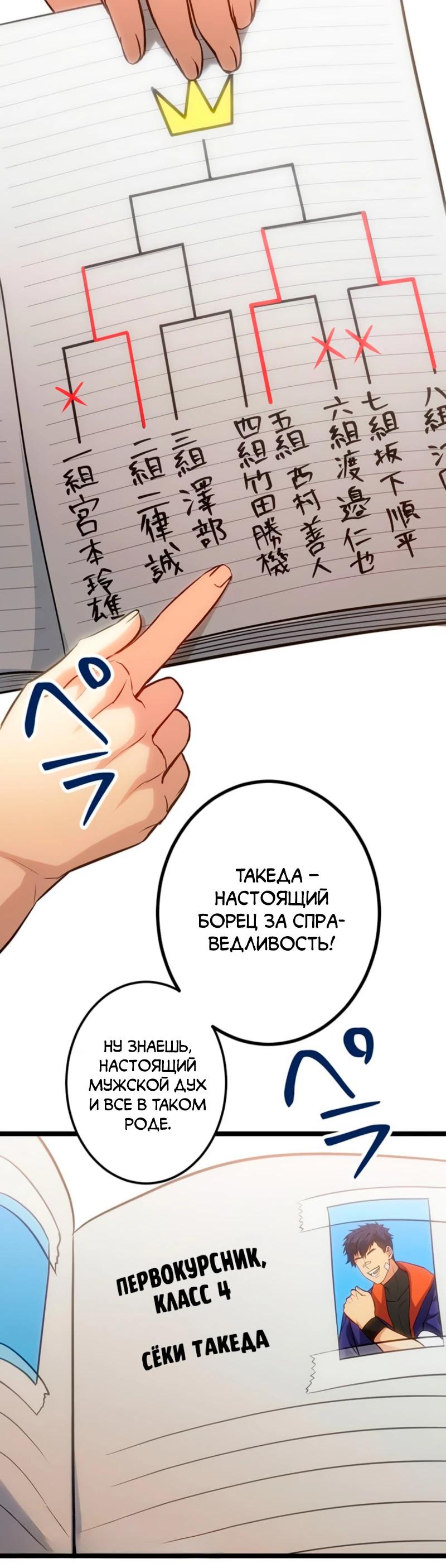 Манга Самый сильный студент-отличник: как простой студент-экзаменатор стал лидером среди хулиганов - Глава 6 Страница 17