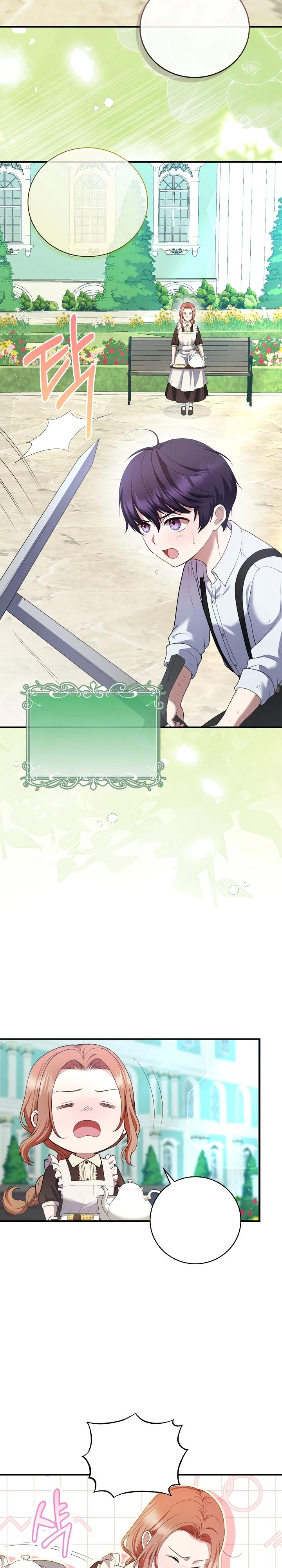 Манга Работа под прикрытием в качестве няни для злодея - Глава 10 Страница 12