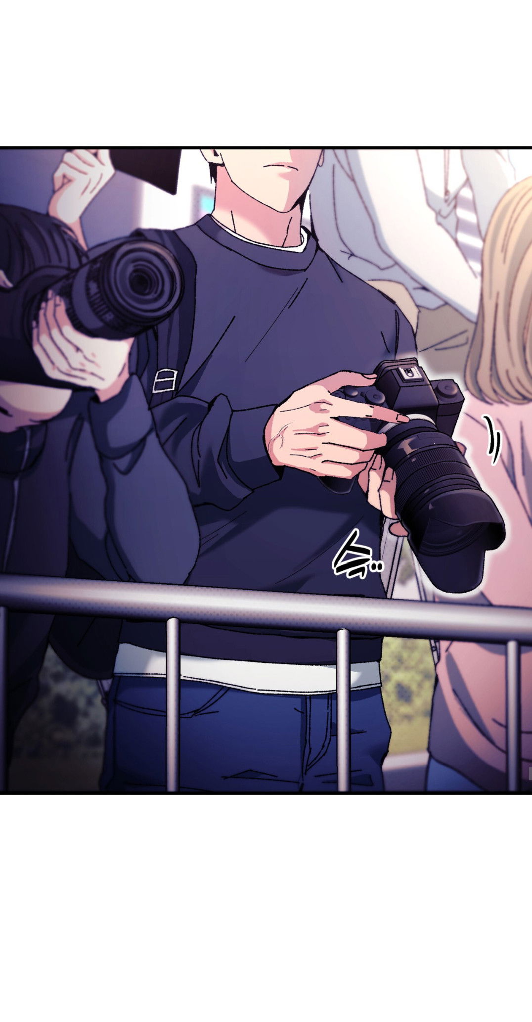 Манга Интим с фанатом - Глава 1 Страница 8