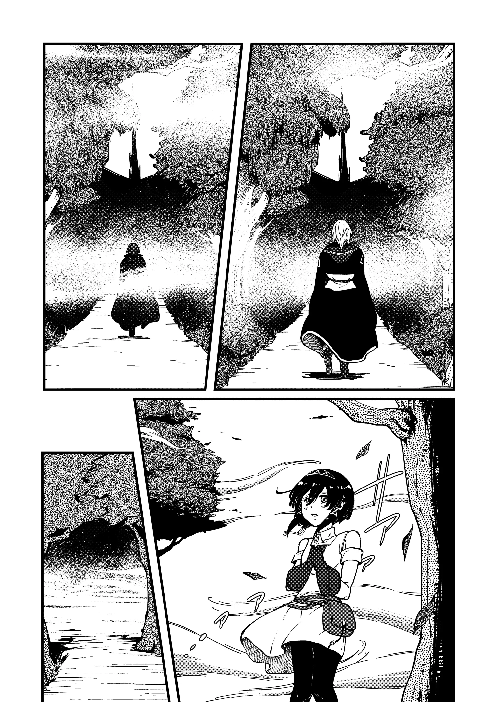 Манга Таинственный старый волшебник, использующий только базовую магию, отправляется в путешествие - Глава 2.3 Страница 11