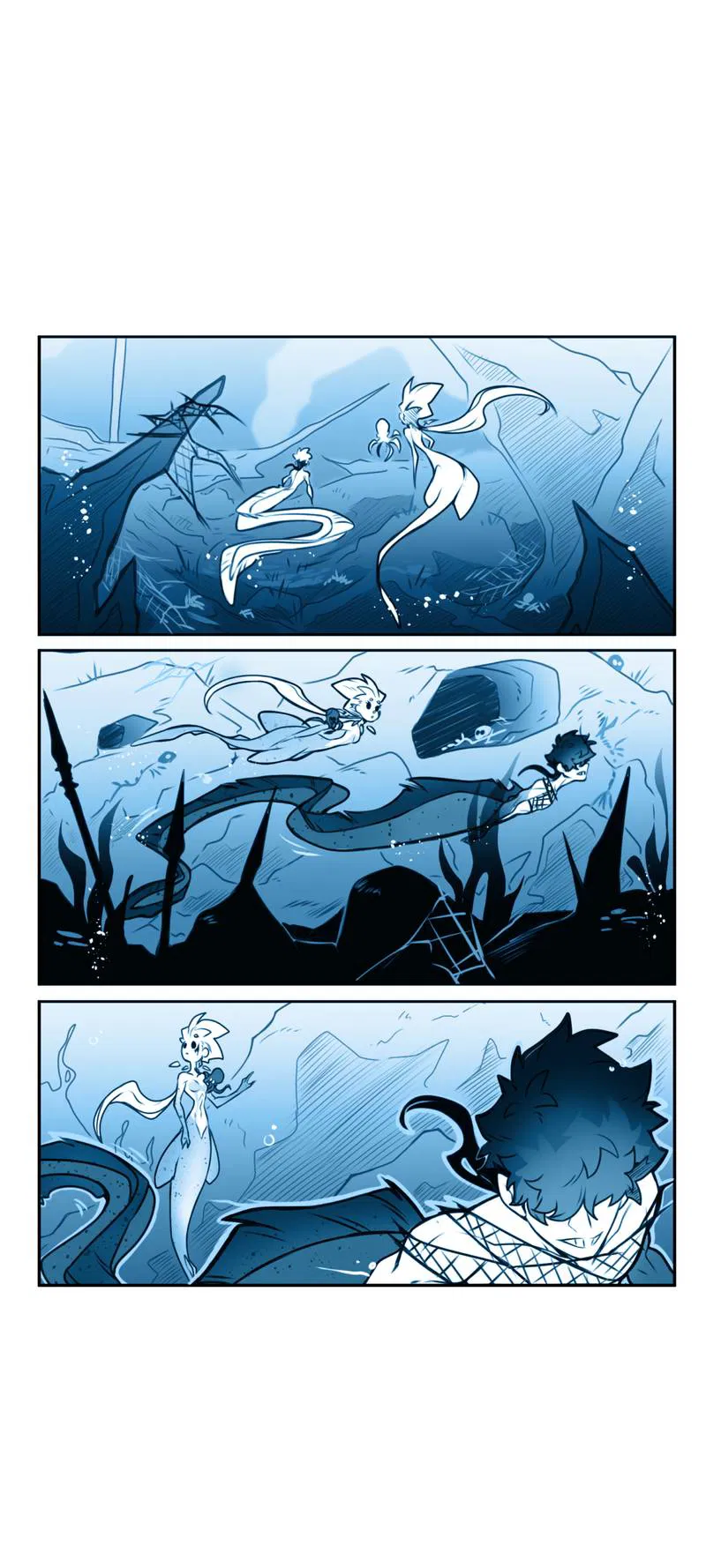 Манга Раска и Голиет — безумные акулы - Глава 17 Страница 2