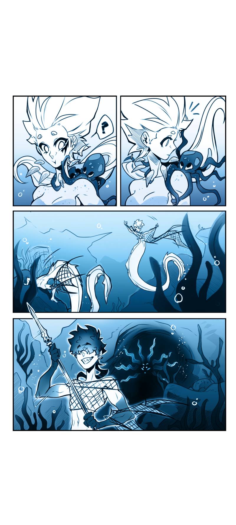 Манга Раска и Голиет — безумные акулы - Глава 17 Страница 3