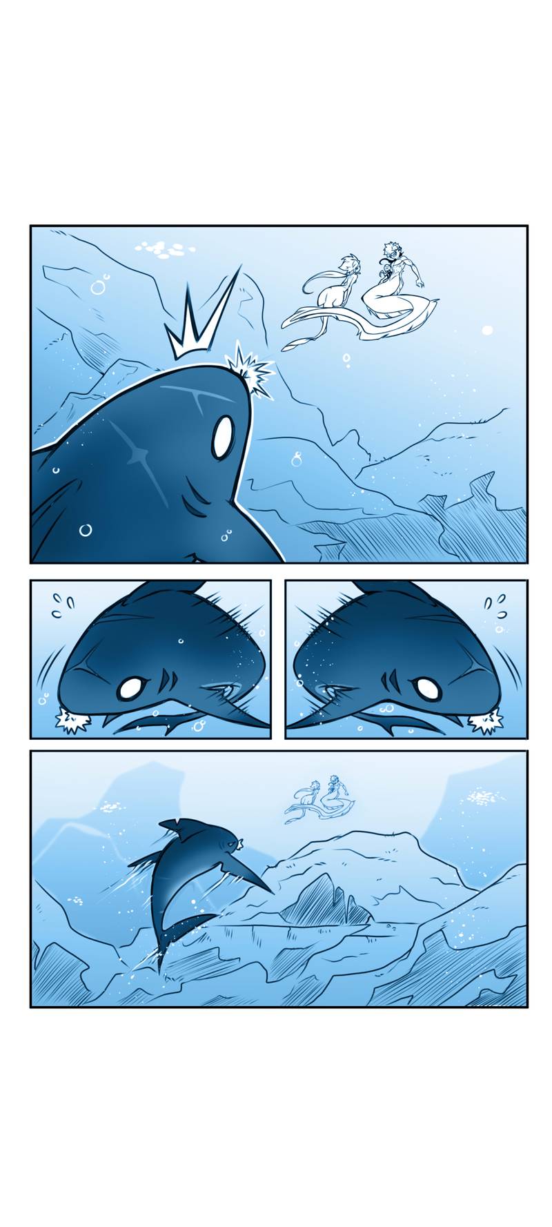 Манга Раска и Голиет — безумные акулы - Глава 16 Страница 6