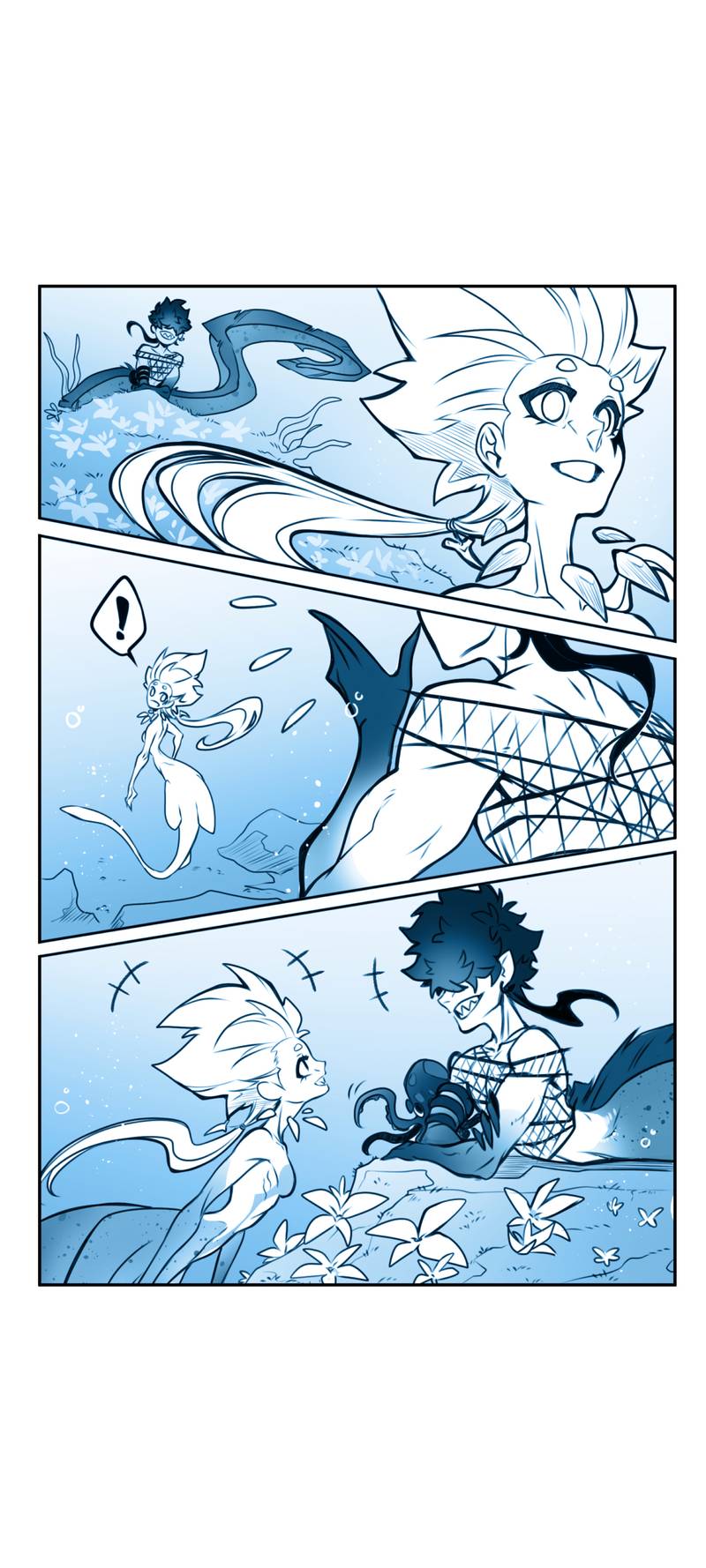 Манга Раска и Голиет — безумные акулы - Глава 16 Страница 3