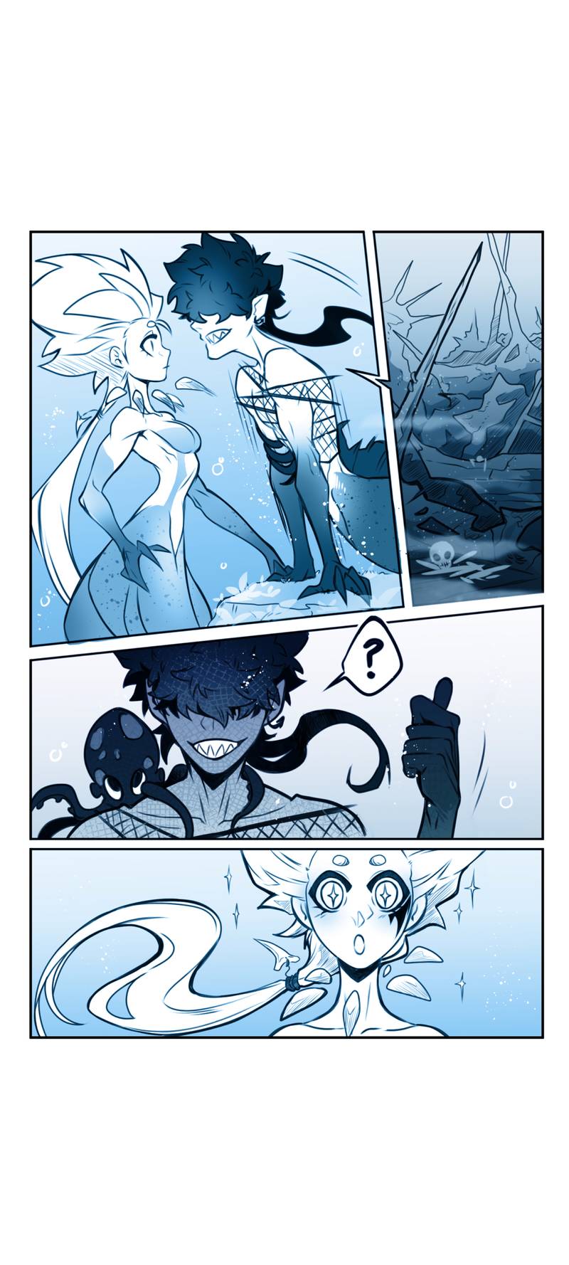 Манга Раска и Голиет — безумные акулы - Глава 16 Страница 4