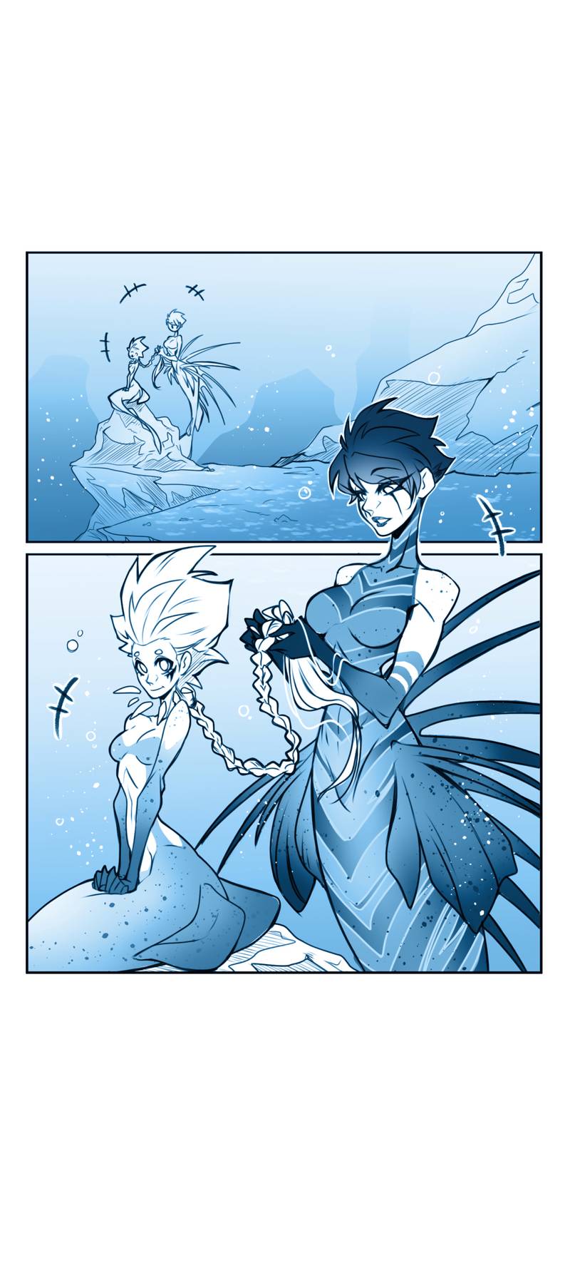 Манга Раска и Голиет — безумные акулы - Глава 15 Страница 2