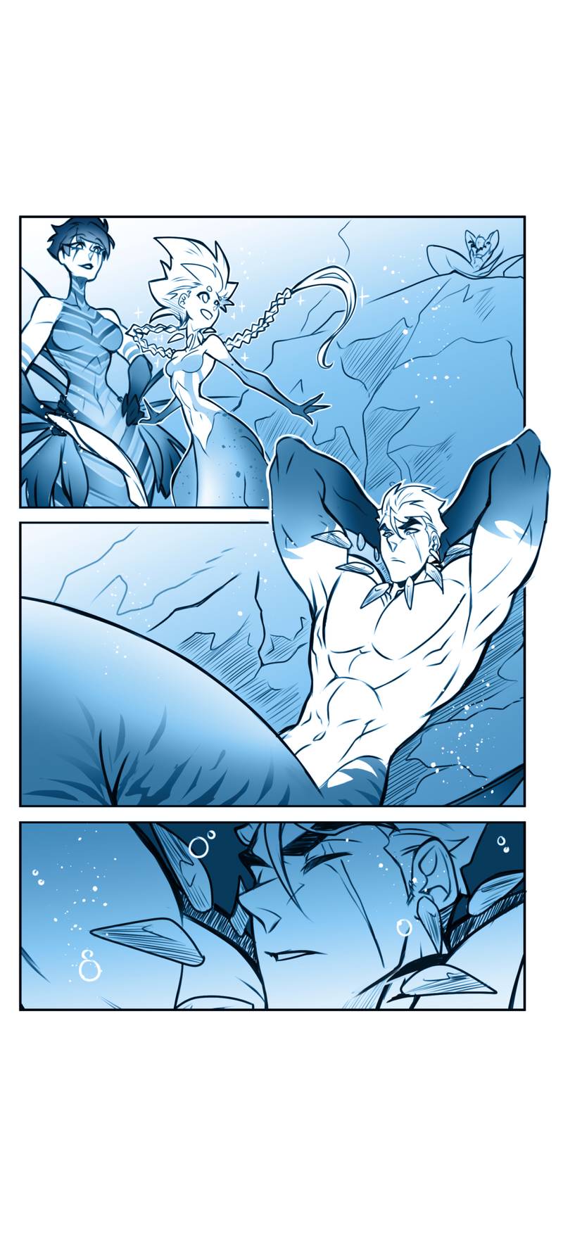 Манга Раска и Голиет — безумные акулы - Глава 15 Страница 3