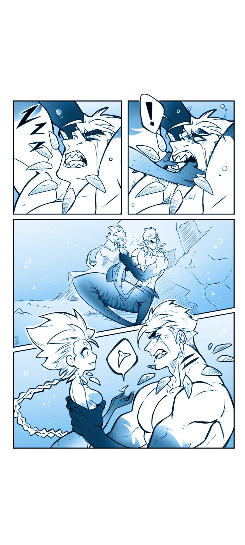 Манга Раска и Голиет — безумные акулы - Глава 15 Страница 5