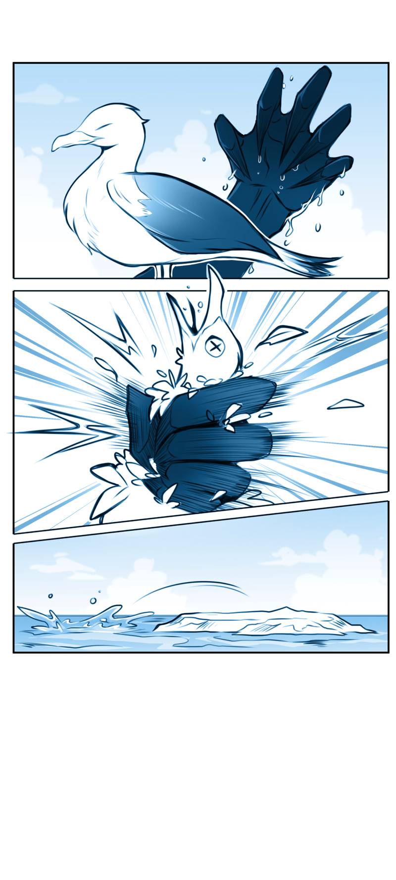 Манга Раска и Голиет — безумные акулы - Глава 14 Страница 9