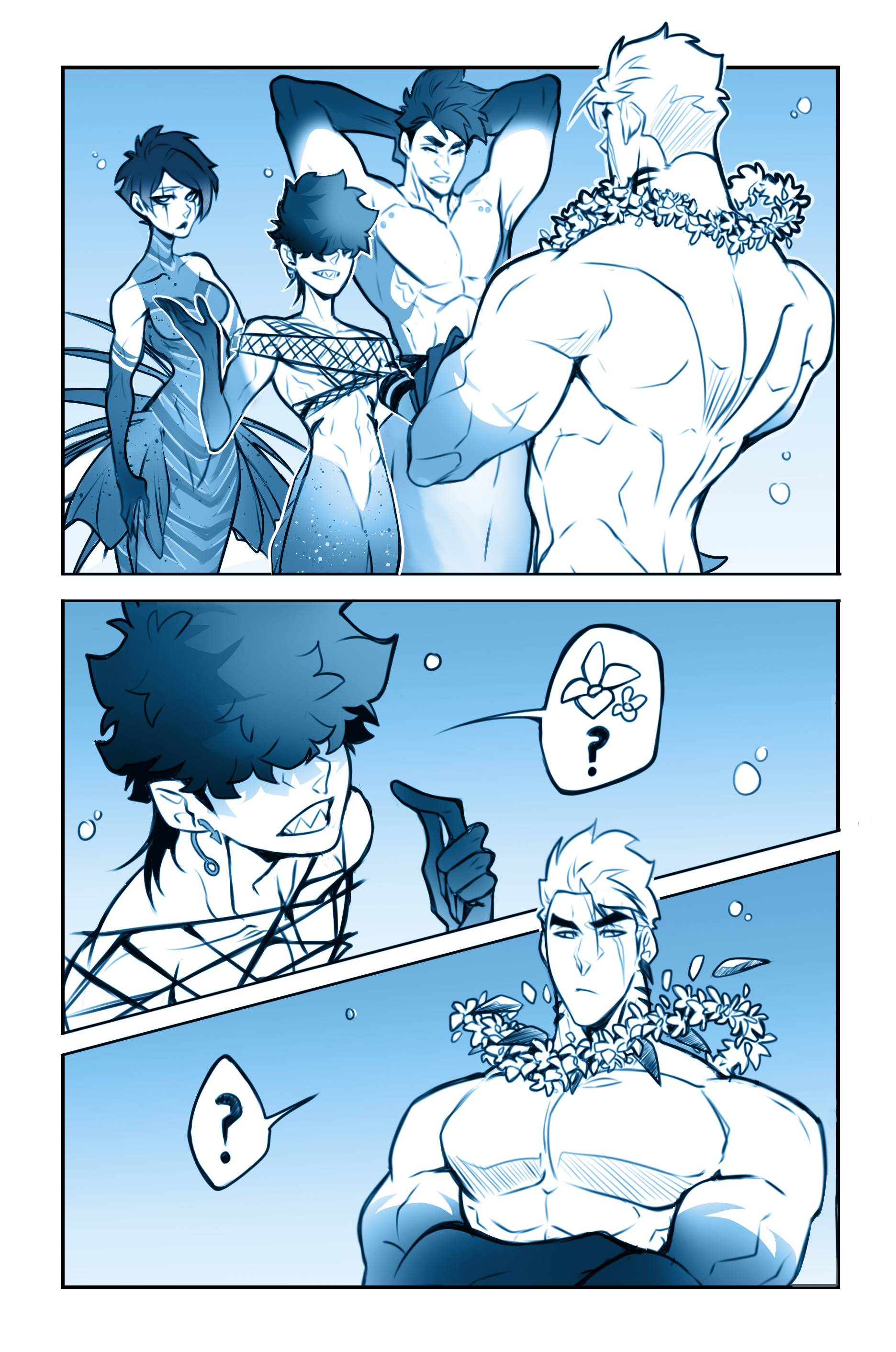 Манга Раска и Голиет — безумные акулы - Глава 12 Страница 6