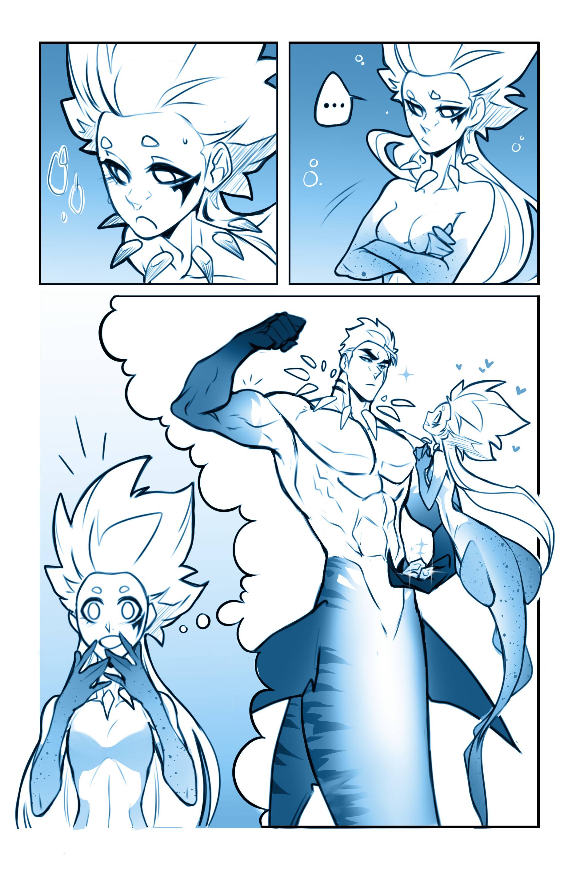 Манга Раска и Голиет — безумные акулы - Глава 12 Страница 3