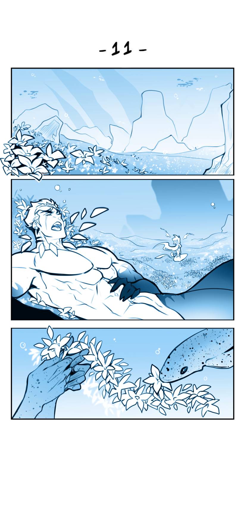 Манга Раска и Голиет — безумные акулы - Глава 11 Страница 2