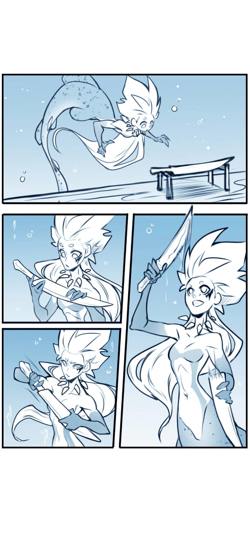 Манга Раска и Голиет — безумные акулы - Глава 9 Страница 4