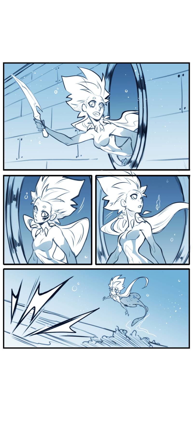 Манга Раска и Голиет — безумные акулы - Глава 9 Страница 5