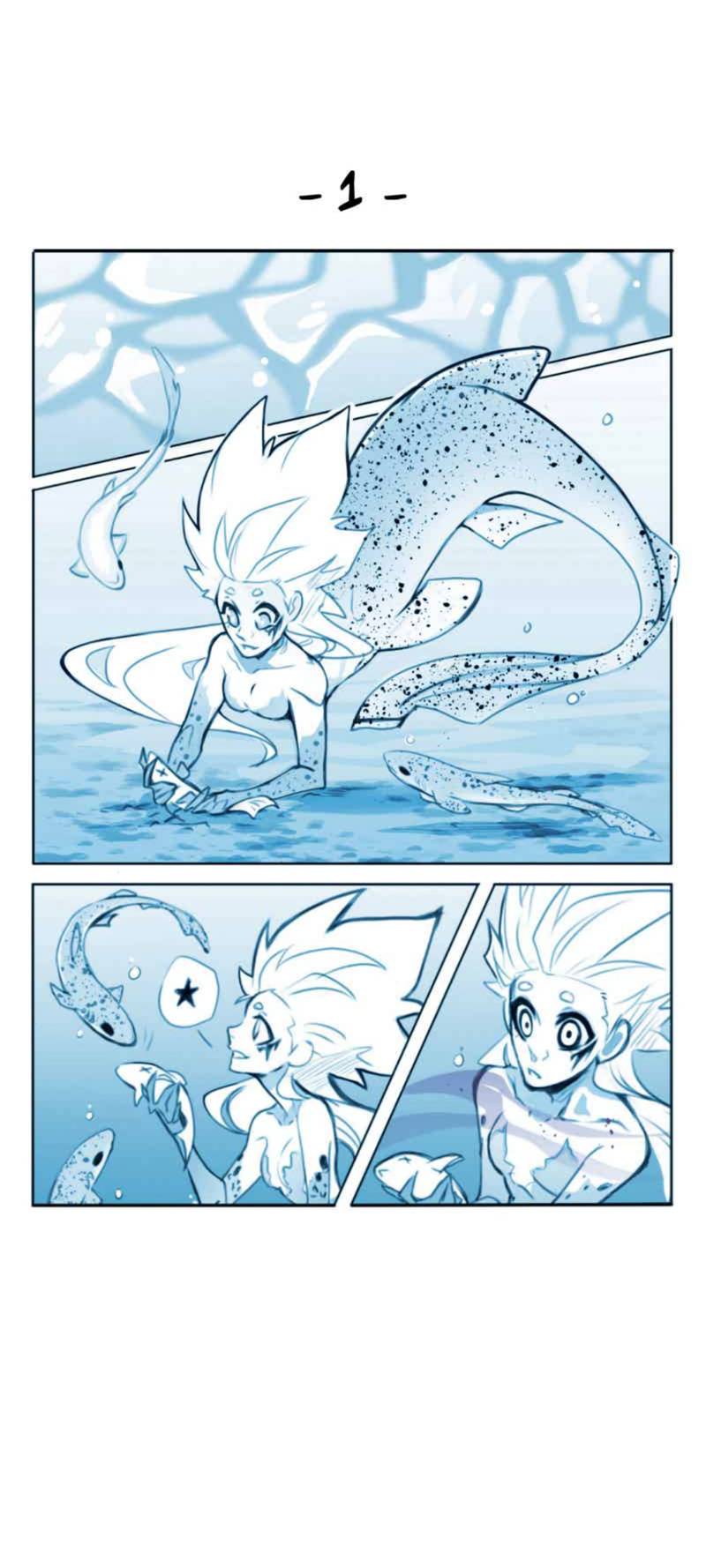 Манга Раска и Голиет — безумные акулы - Глава 1 Страница 2