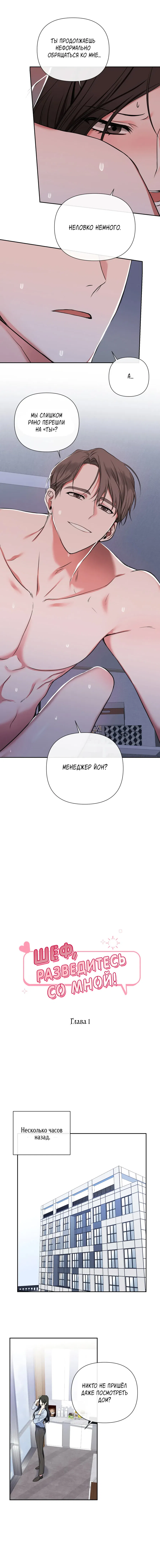 Манга Шеф, разведитесь со мной! - Глава 1 Страница 2