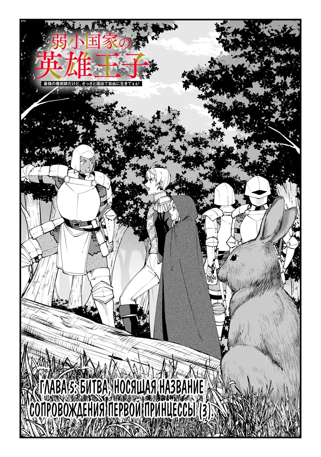 Манга Герой-принц слабого королевства - Глава 5.1 Страница 3