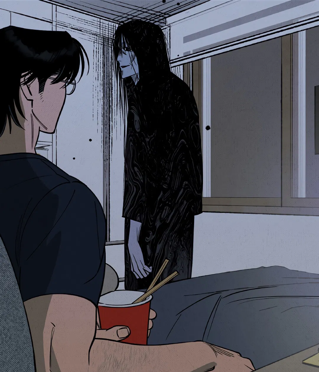 Манга Шумной ночью - Глава 0 Страница 5