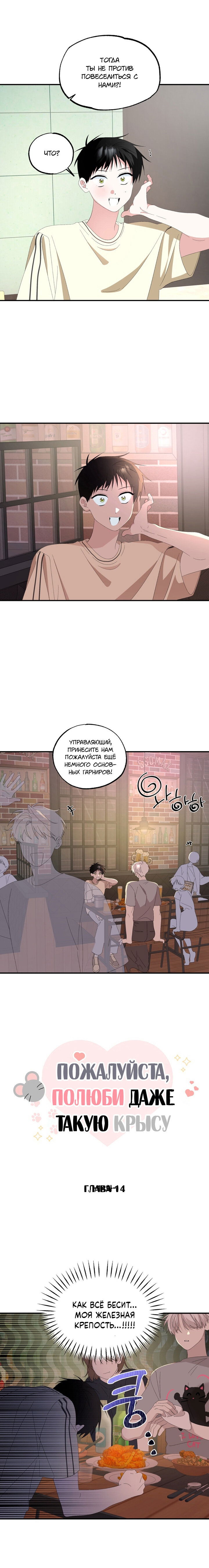 Манга Пожалуйста, полюби даже такую крысу - Глава 14 Страница 6