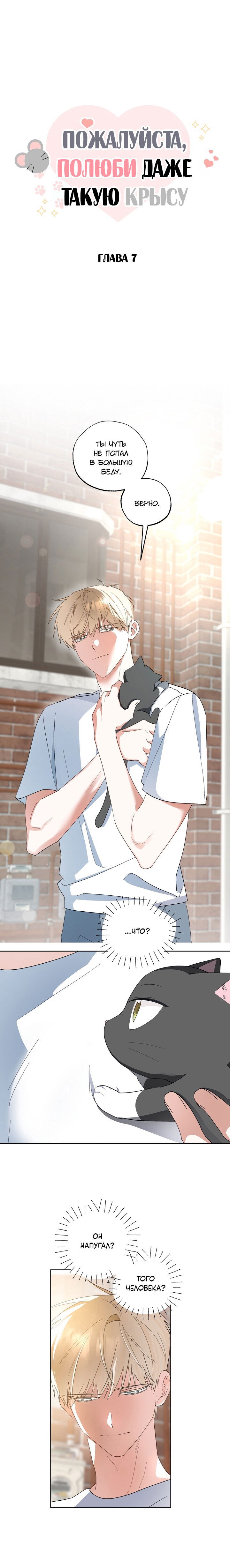 Манга Пожалуйста, полюби даже такую крысу - Глава 7 Страница 1