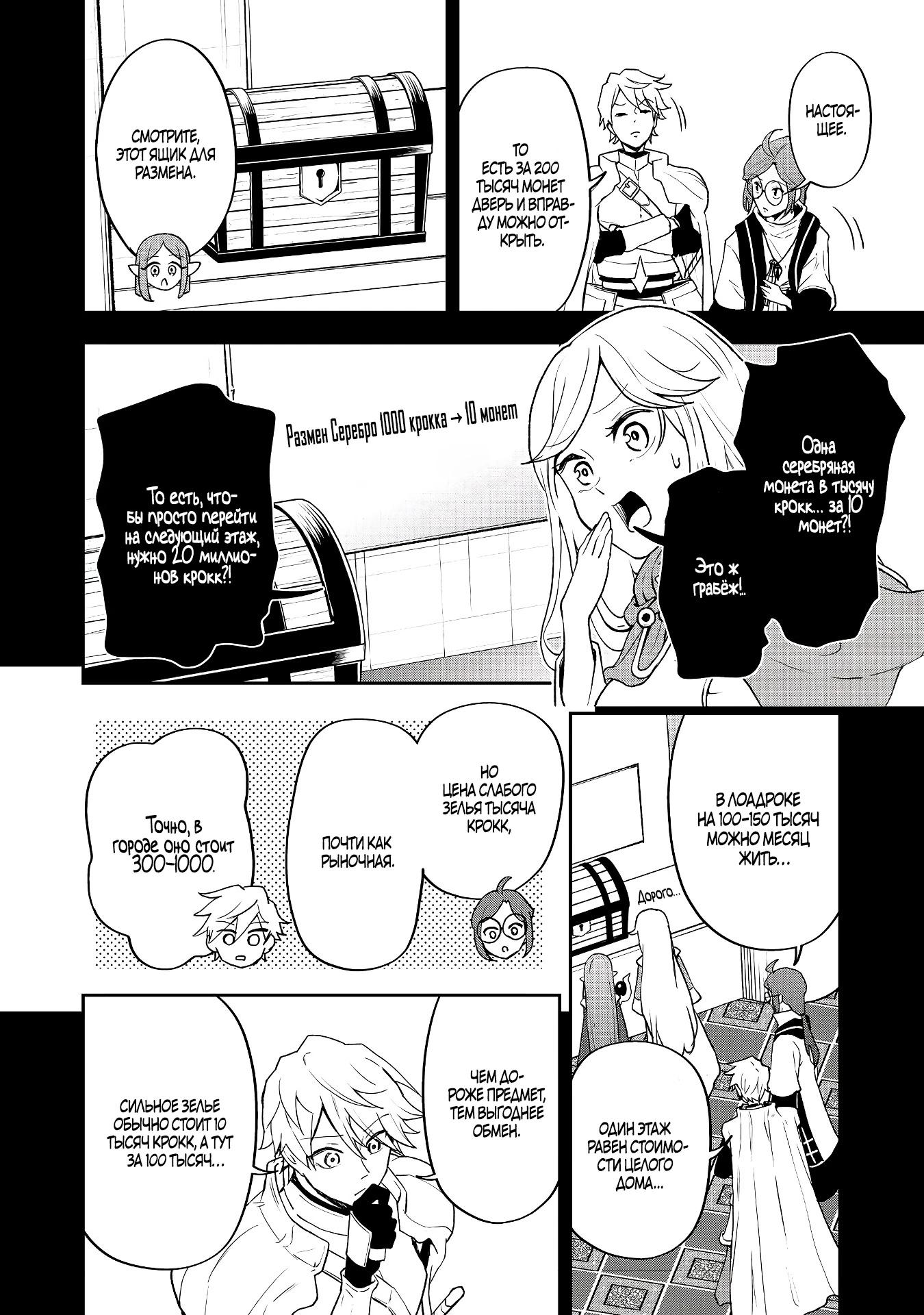 Манга Гений азартных игр создаёт казино в своём подземелье - Глава 2.1 Страница 6