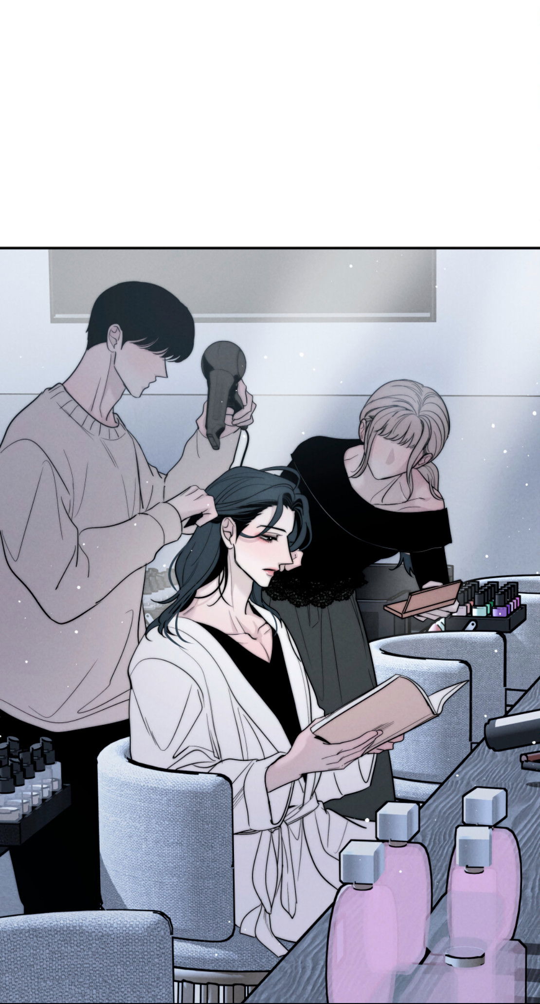 Манга Зима, следующая за поздней осенью ABO - Глава 8 Страница 49