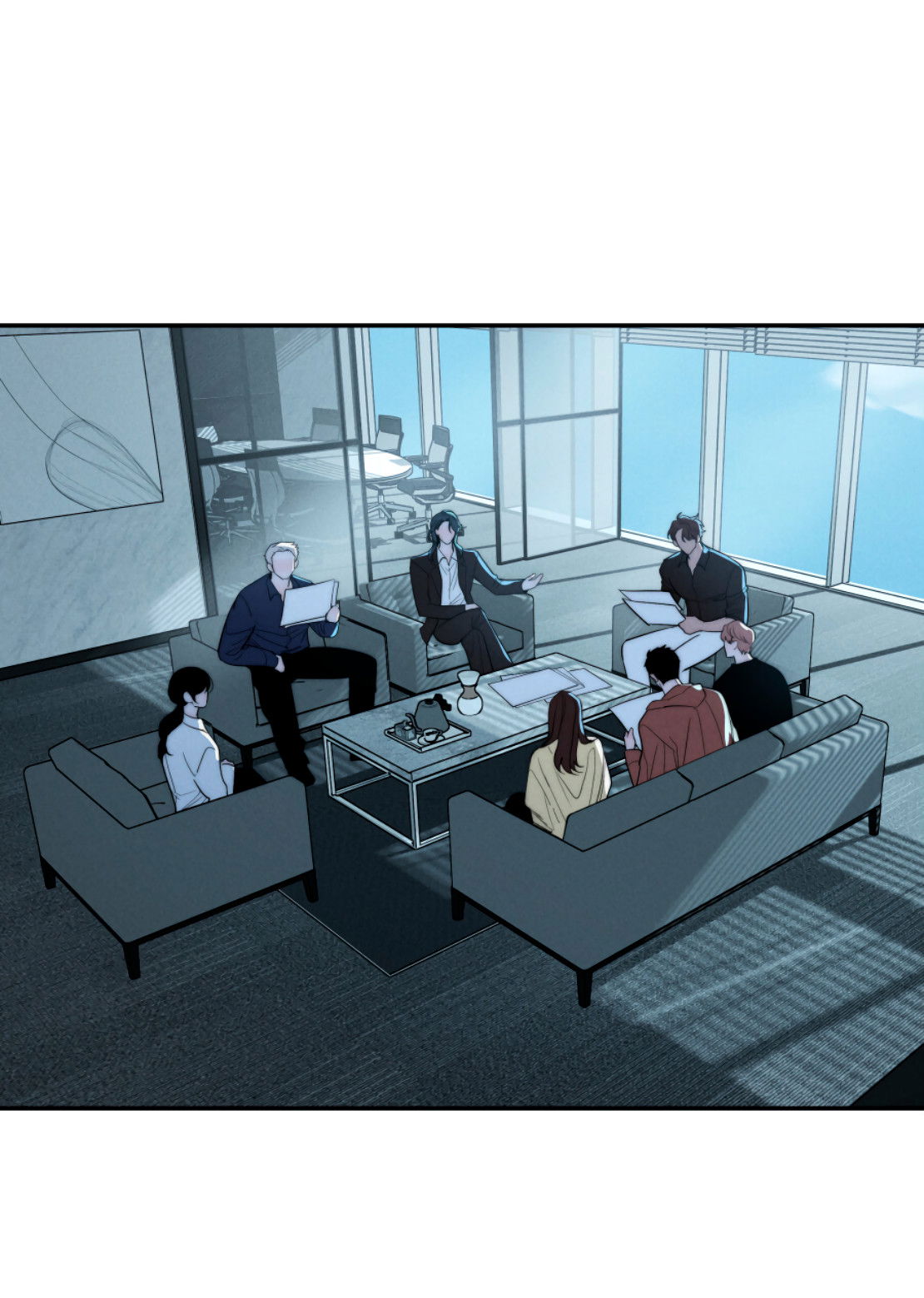 Манга Зима, следующая за поздней осенью ABO - Глава 9 Страница 3