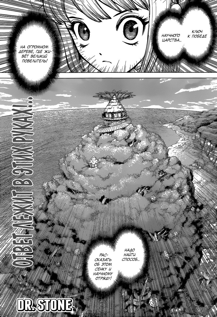 Манга Доктор Стоун - Глава 113 Страница 2