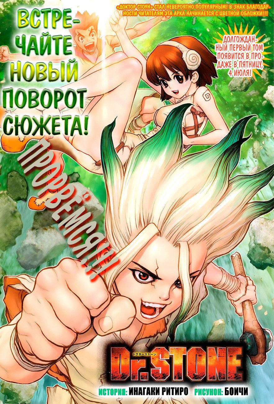 Манга Доктор Стоун - Глава 13 Страница 2