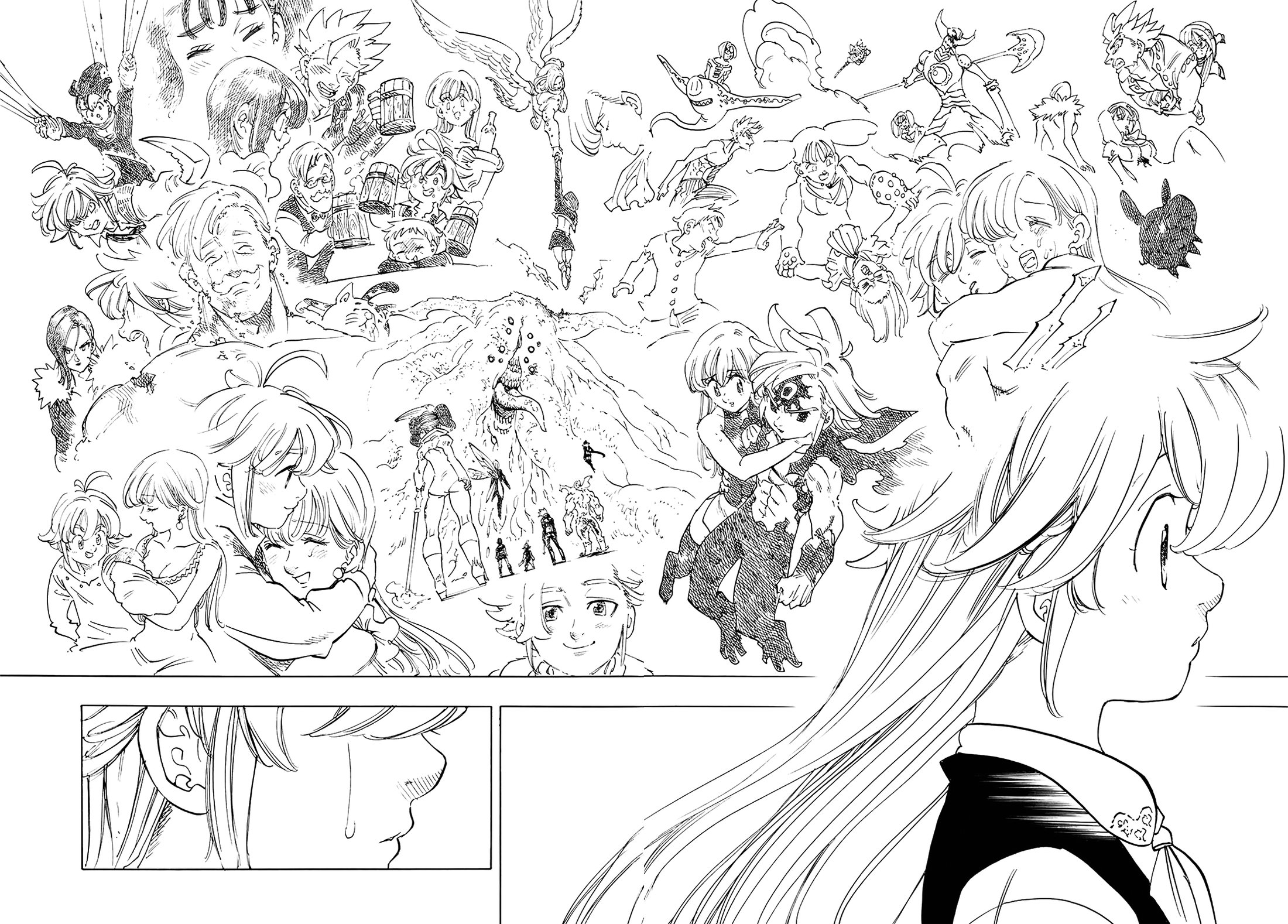 Манга Семь смертных грехов - Глава 346 Страница 17