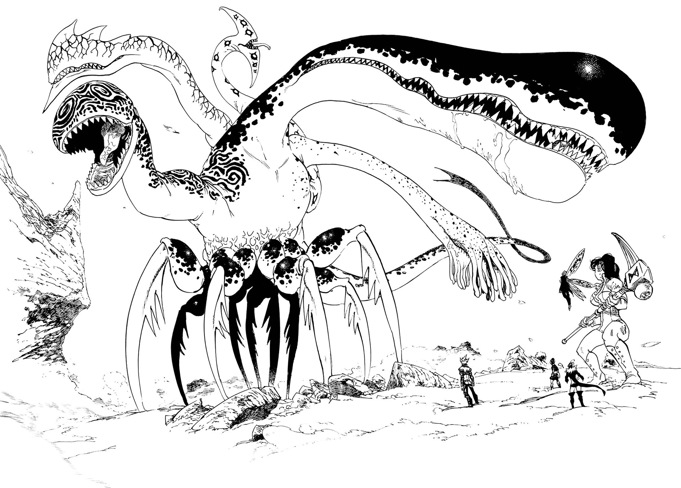 Манга Семь смертных грехов - Глава 315 Страница 12