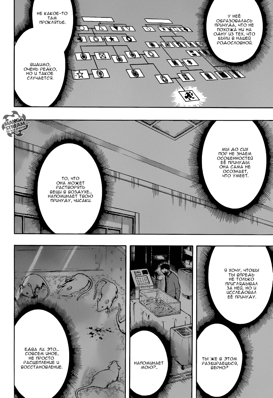 Манга Моя геройская академия - Глава 156 Страница 14