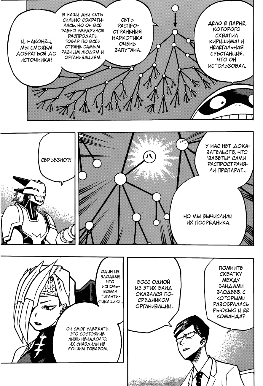 Манга Моя геройская академия - Глава 135 Страница 13