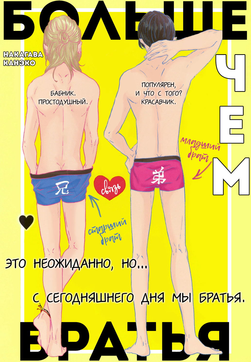 Манга Больше чем братья - Глава 1 Страница 2