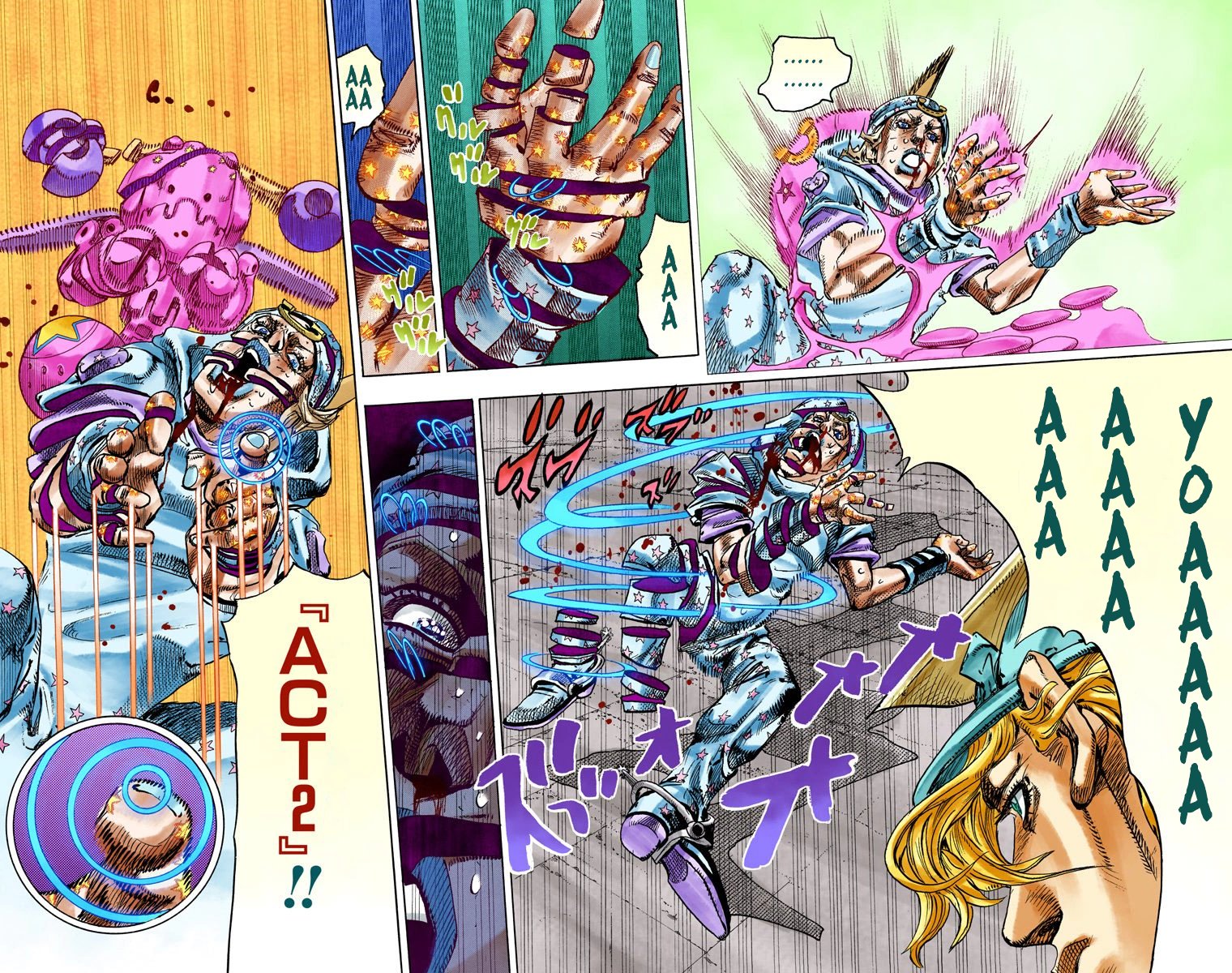 Манга Невероятные Приключения ДжоДжо Часть 7 (Colored) - Глава 94 Страница 21