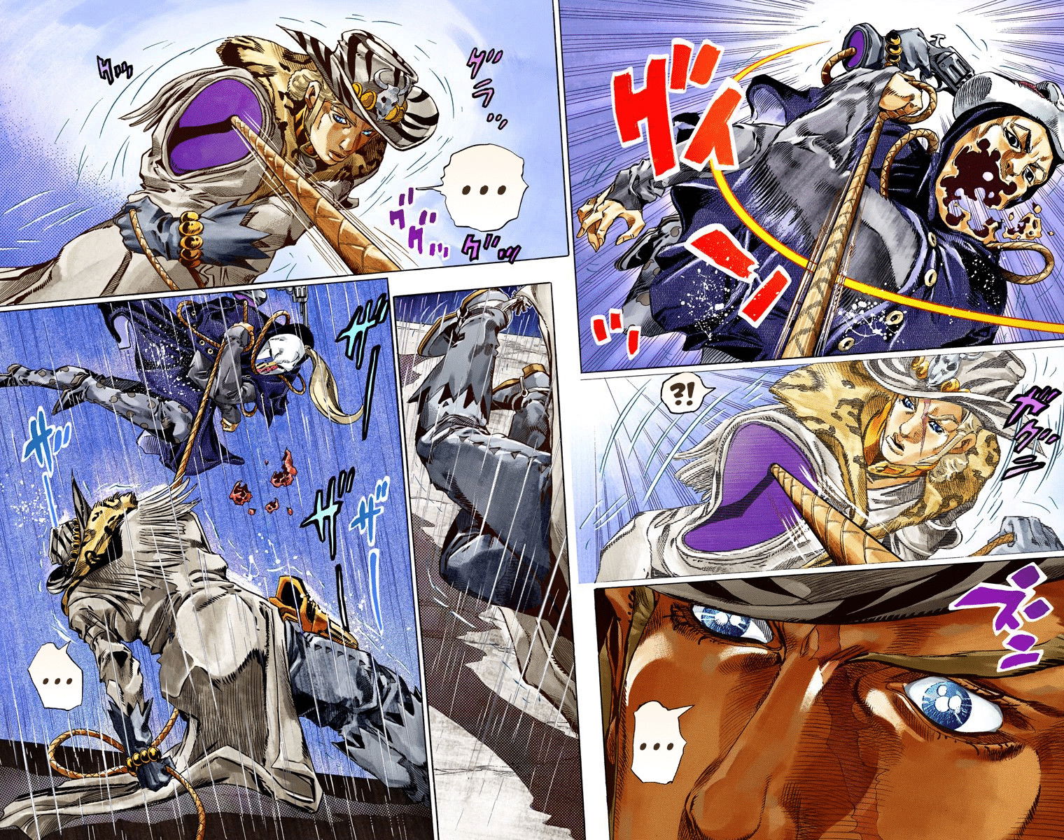 Манга Невероятные Приключения ДжоДжо Часть 7 (Colored) - Глава 37 Страница 33