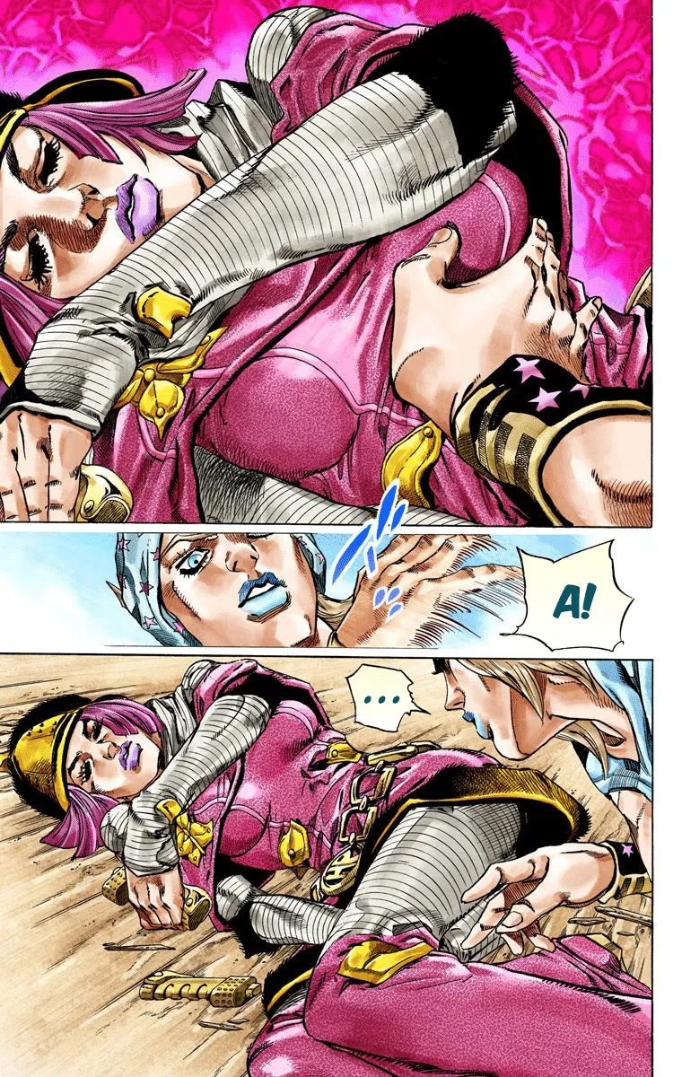 Манга Невероятные Приключения ДжоДжо Часть 7 (Colored) - Глава 36 Страница 8