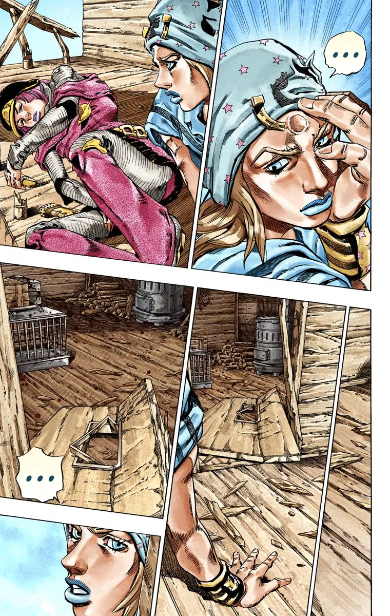 Манга Невероятные Приключения ДжоДжо Часть 7 (Colored) - Глава 36 Страница 4
