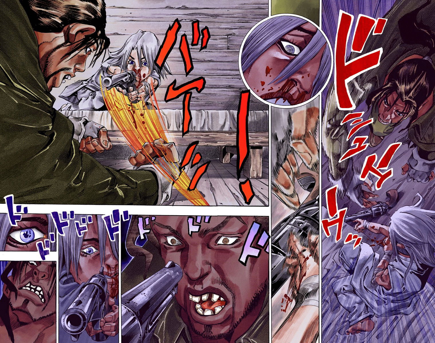 Манга Невероятные Приключения ДжоДжо Часть 7 (Colored) - Глава 35 Страница 11