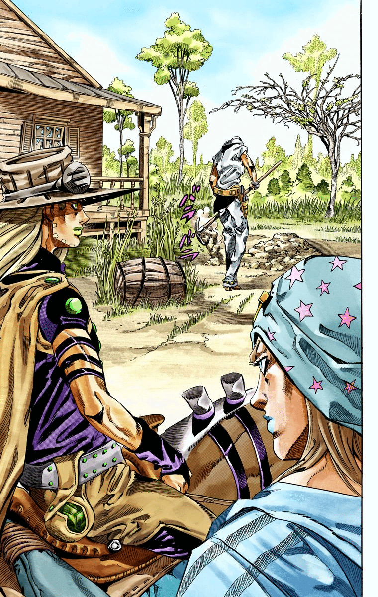 Манга Невероятные Приключения ДжоДжо Часть 7 (Colored) - Глава 34 Страница 18