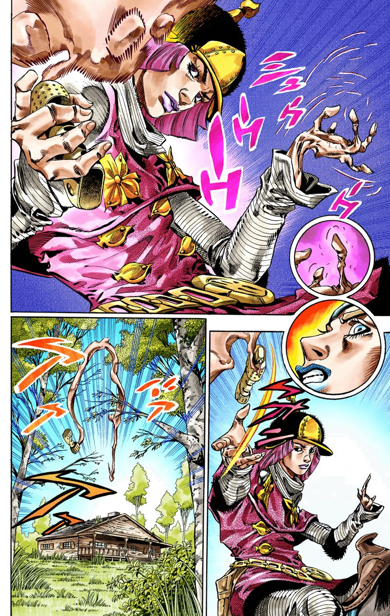 Манга Невероятные Приключения ДжоДжо Часть 7 (Colored) - Глава 34 Страница 15