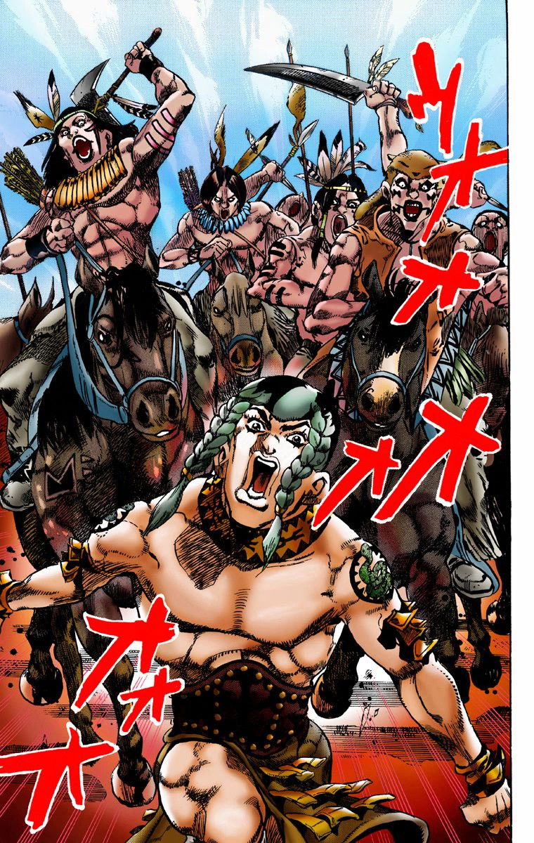 Манга Невероятные Приключения ДжоДжо Часть 7 (Colored) - Глава 1 Страница 5