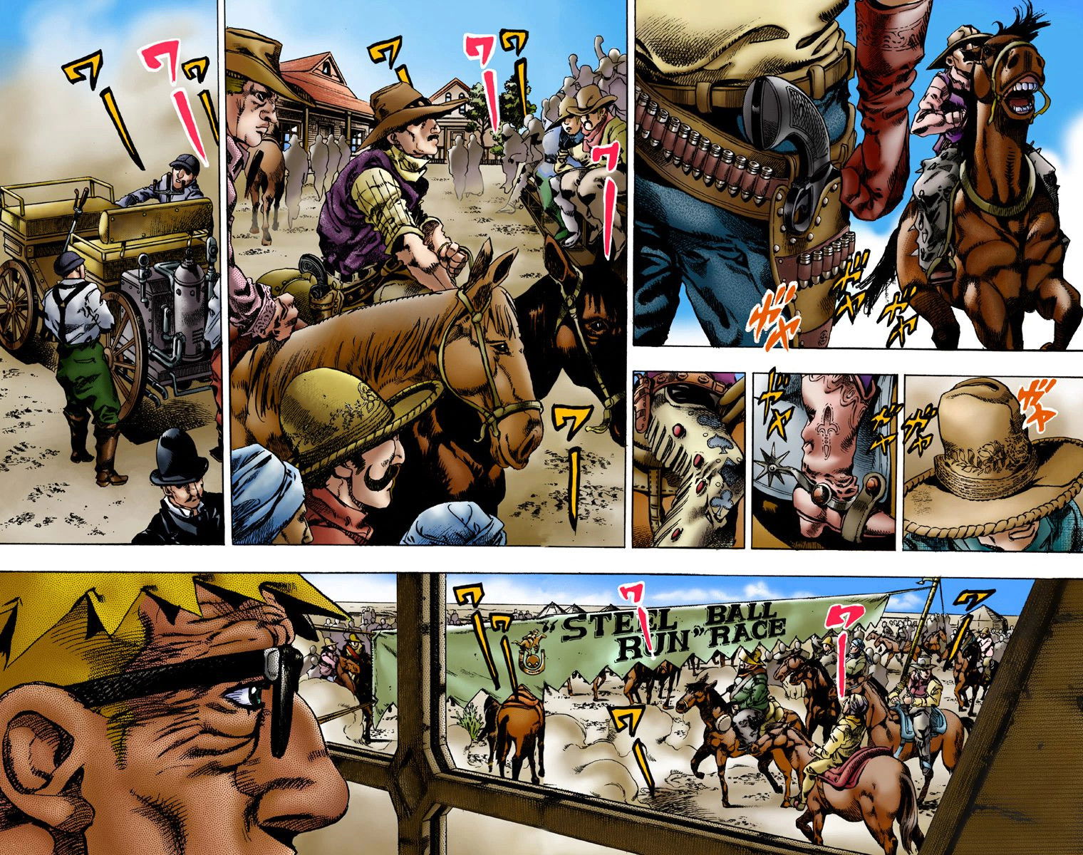 Манга Невероятные Приключения ДжоДжо Часть 7 (Colored) - Глава 1 Страница 26
