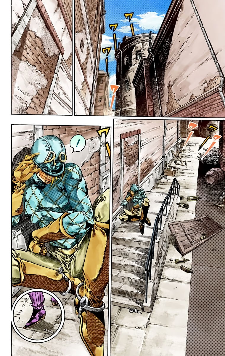 Манга Невероятные Приключения ДжоДжо Часть 7 (Colored) - Глава 40 Страница 33